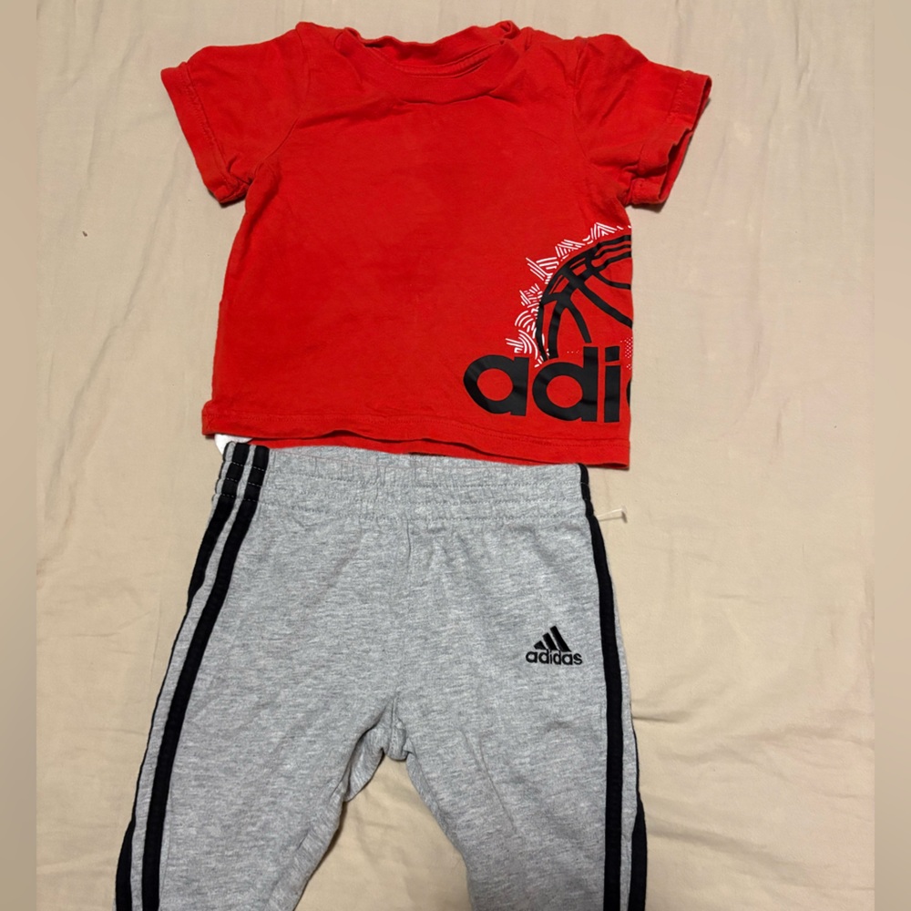 Adidas Gray Sweatpants Comfortable Athletic Joggers